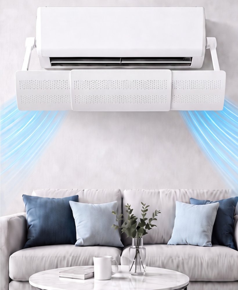 Déflecteur installé